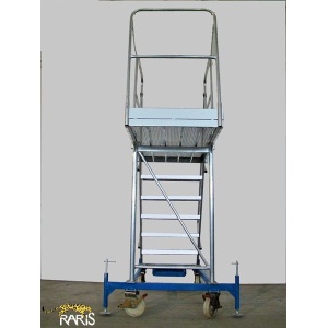 Platforma RARIS la 60°, mobila, baza otel, structura aluminiu, in consola, tip PBC - Img 5