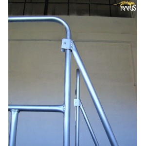 Platforma RARIS la 60°, mobila, rigidizata, baza otel, structura aluminiu,cu podina extinsa, tip PBE - Img 6