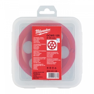 Platou diamantat Milwaukee DCWS 125, indeparteaza lacuri, vopsele epoxidice, adezivi