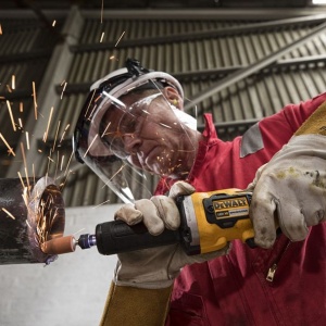 Polizor drept DeWalt DCG426P2, 2 acumulatori XR Li-Ion 18 V/5.0 Ah, incarcator, valiza de transport - Img 5