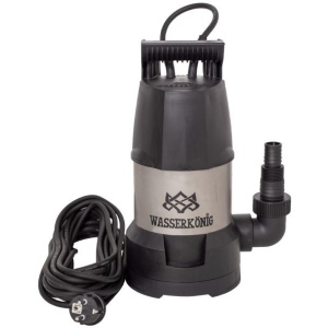 Pompa submersibila din plastic Wasserkonig SPEC9208, particule max. 5 mm, putere 750 W, debit 12500 l/h, H refulare 8.5 m, carcasa motor inox, senzori electronici de nivel - Img 2