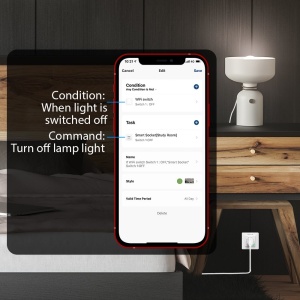 Priză de perete WiFi Tellur Smart, 3000W, 16A, alb - Img 6