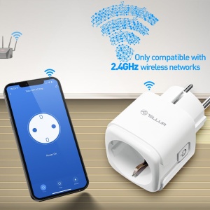 Priză WiFi Tellur Smart, monitorizare consum, 3680W, 16A, alb - Img 3