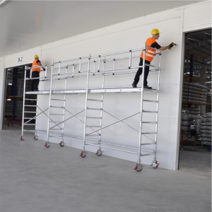 ProTUBE S10 Schela mobila profesionala din aluminiu H lucru 10,4m - Img 5