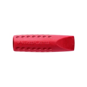 Radieră capac grip 2001 roșie/albastră Faber-Castell 2 buc/set