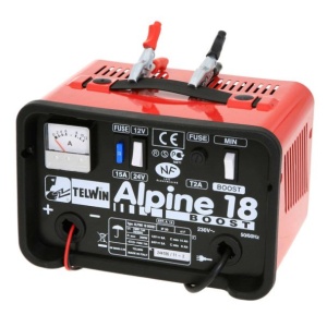 Redresor baterii Telwin ALPINE18BOOST, tensiune incarcare 12/24 V, capacitate baterii Pb/START/STOP 14-185 Ah, incarcare rapida - Img 2