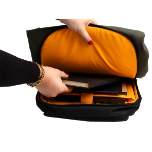 Rucsac laptop 15,6" Exactive Young Exacompta 17535E, kaki - Img 5