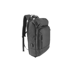 Rucsac laptop Tellur Business L, cu port USB, 17.3", negru - Img 2