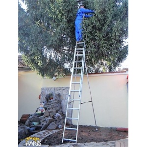 Scara aluminiu RARIS pentru livada dubla cu 2 propte tip S2PC - Img 3