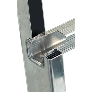 Scara culisanta cu sfoara, din aluminiu Stabilo 2x15 trepte - Img 8