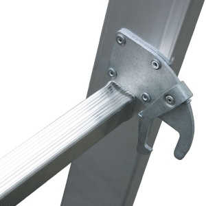 Scara culisanta din aluminiu Stabilo, 2x18 trepte - Img 6