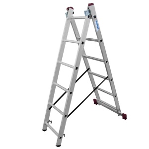 Scara multifunctionala din aluminiu Corda, 3x6 trepte - Img 6