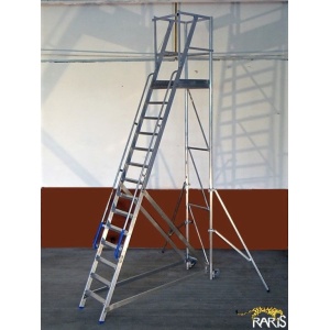 Scara platforma aluminiu RARIS 70 grade securizata tip SPPS - Img 2