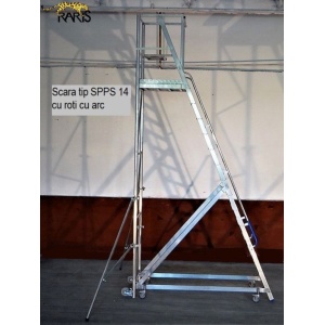 Scara platforma aluminiu RARIS 70 grade securizata tip SPPS - Img 6