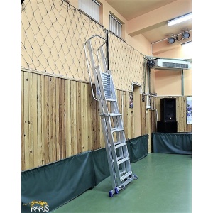 Scara platforma aluminiu RARIS inaltimea reglabila tip SMIR - Img 7