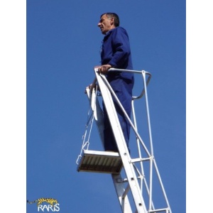 Scara platforma aluminiu RARIS mobila si telescopica tip SPMT - Img 7