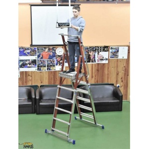 Scara platforma RARIS, electroizolanta, fibra sticla, inaltimea reglabila, tip SMIRE - Img 4