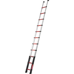 Scara telescopica pentru pompieri si salvare, Telesteps, Rescue Line, rosie, 3.5m, EN1147, 11 trepte, sarcina maxima 500kg - Img 1