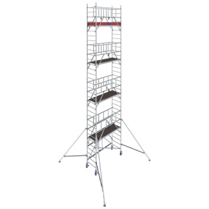Schela Protec XS1000, 0,6 x 2m, aluminiu, inaltime lucru 9,7m - Img 3