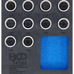 Set 10 chei BGS desfacut antifurturi roti Tesla - Img 2