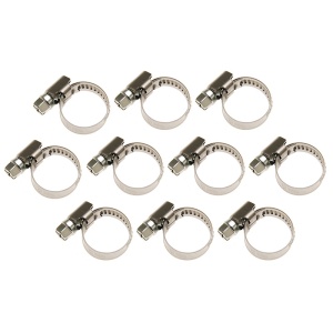Set 10 coliere Inox 10 - 16mm - Img 1