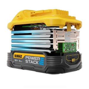 Set 2 acumulatori DeWalt DCBP518H2, Li-Ion Powerstack 18V / 5.0Ah - Img 7