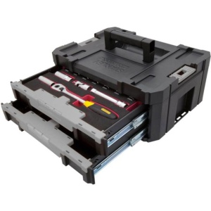 Set 20 piese insurubare Stanley FATMAX FMHT0-74297, antrenoare si accesorii 1/2" in insert pentru cutie TSTAK - Img 2