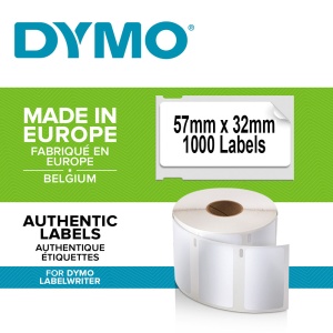 Set 24 Etichete ECO universale mari originale DYMO LabelWriter 57 x 32 mm albe DYMO LW 11354 S0722540 - Img 2