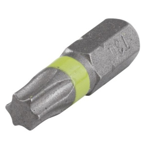 Set 3 biti pentru insurubat Wolfcraft 2482000, TX 30, prindere E63, lungime 25 mm