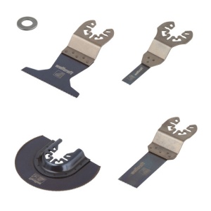 Set 4 panze Wolfcraft 3961000, confectionate din metal HCS si BiM - Img 1