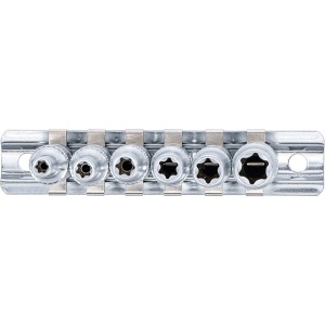 Set 6 chei stelate lungi, torx negativ), 1/4", E4- E10 - Img 2