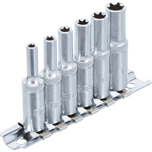 Set 6 chei stelate lungi, torx negativ), 1/4", E4- E10 - Img 5