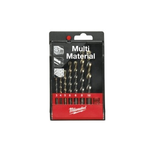 Set 7 burghie Milwaukee multi material 4-10mm - Img 1