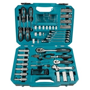 Set 87 piese Makita accesorii si scule de mana