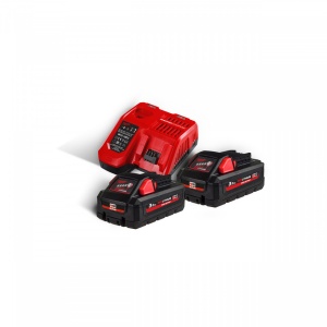 Set acumulatori M18™ HIGH OUTPUT™ M18 HNRG-302 ( KIT: 2 x M18 HB3 Acumulator, M12-18 FC Încarcător, Fără cutie) - Img 2