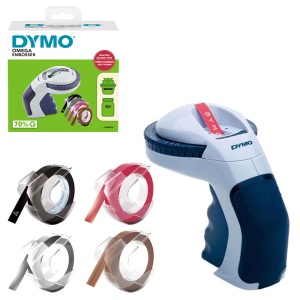 Set Aparat etichetat DYMO Omega si in total 4 role etichete Omega DY12748 2174605CC