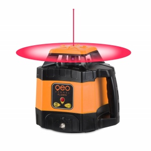 Set FL 220HV - nivela laser rotativ 400m diametru, orizontal si vertical, cu receptor FR 45 - Img 1