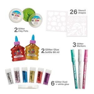 Set Glitter Creator Box Carioca - Img 3