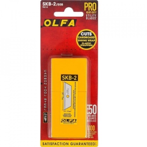 Set SKB-2/50B - lame japoneze trapezoidale, 50 bucati, Olfa - Img 2