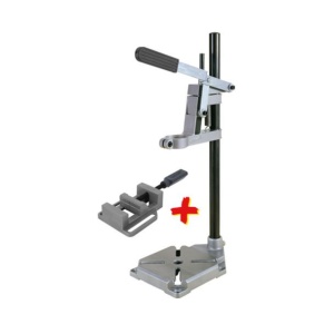 Set stativ de gaurire cu coloana si menghina Wolfcraft 3406301 - Img 1
