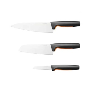 Set suport cu 3 cutite, Fiskars, FunctionalForm, lame inoxidabile - Img 5