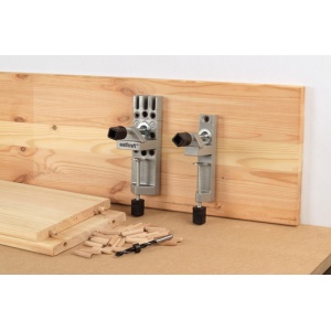 Set universal de dibluire cu prindere simpla Wolfcraft 3750000 pentru dibluri de 6,8,10mm cu grosimi de 12 - 30 mm - Img 8