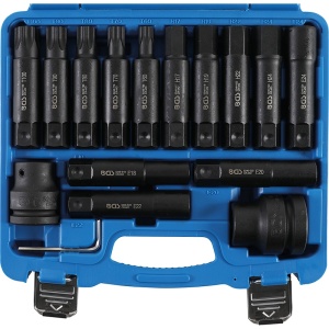 Set varfuri pentru camioane 3/4" + 1", 16 piese