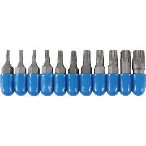 Set varfuri Torx 1/4", 11 piese T7-T45 - Img 1
