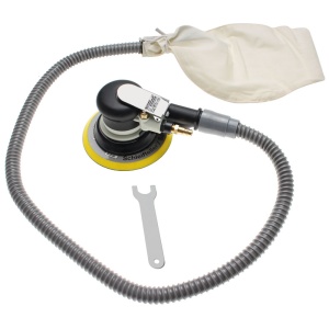 Slefuitor pneumatic cu excentric BGS 150mm, aspiratie proprie