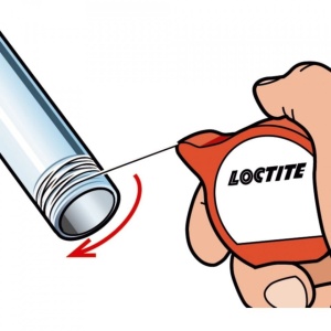 Șnur etanșare filete Loctite 55, 160m - Img 2