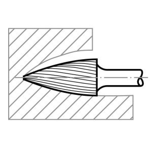 SPG/HFG Freza biax din carburi metalice, 10x20x06 mm - Img 2