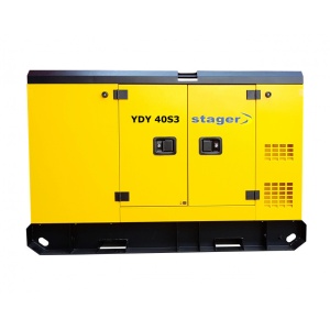 Stager YDY40S3 Generator insonorizat 41kVA, 53A, 1500rpm, trifazat, diesel