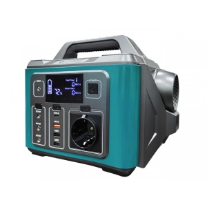 Statie acumulator portabil pentru incarcare electrica, UPS, PowerBank - 296Wh, 300W - KS-300PS - Img 2
