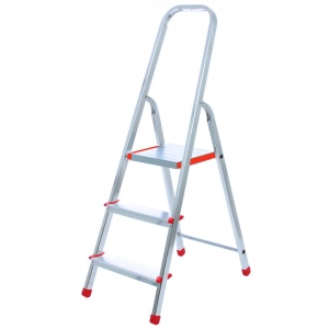 STR0103 Scara aluminiu 3 trepte, 111cm pentru interior - Img 1